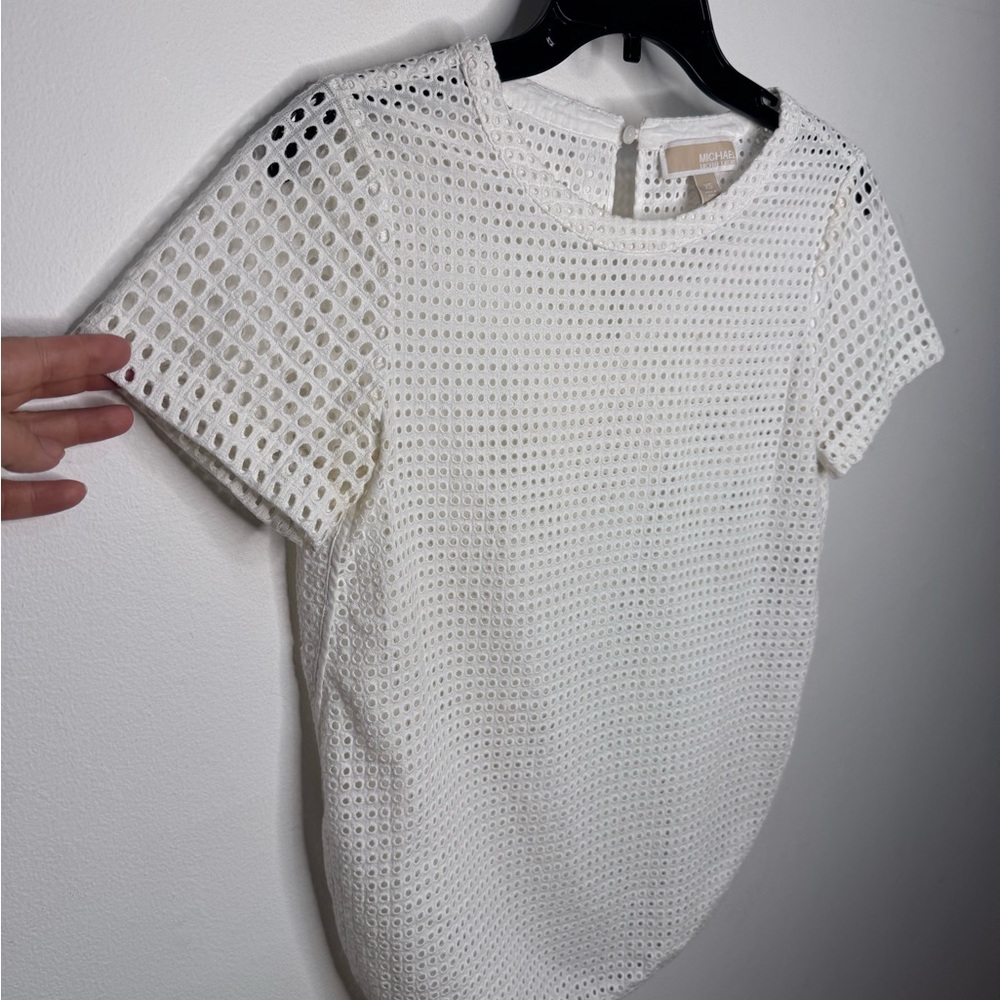 Michael Kors Eyelet Top and Shorts 2-Piece Set - Picture 5 of 16